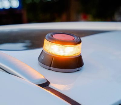 Baliza V-16 ZTE de Orange.