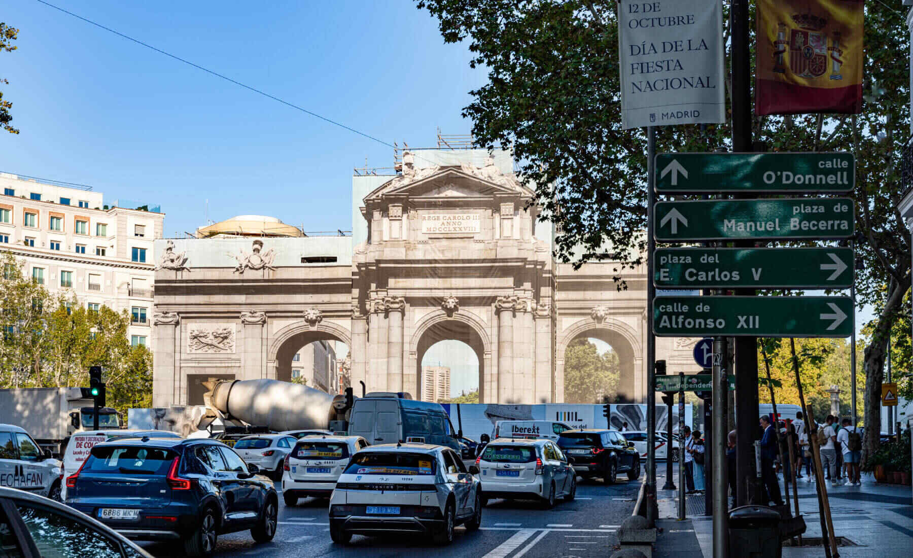 madrid obras calle alcala