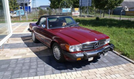 mercedes sl trump