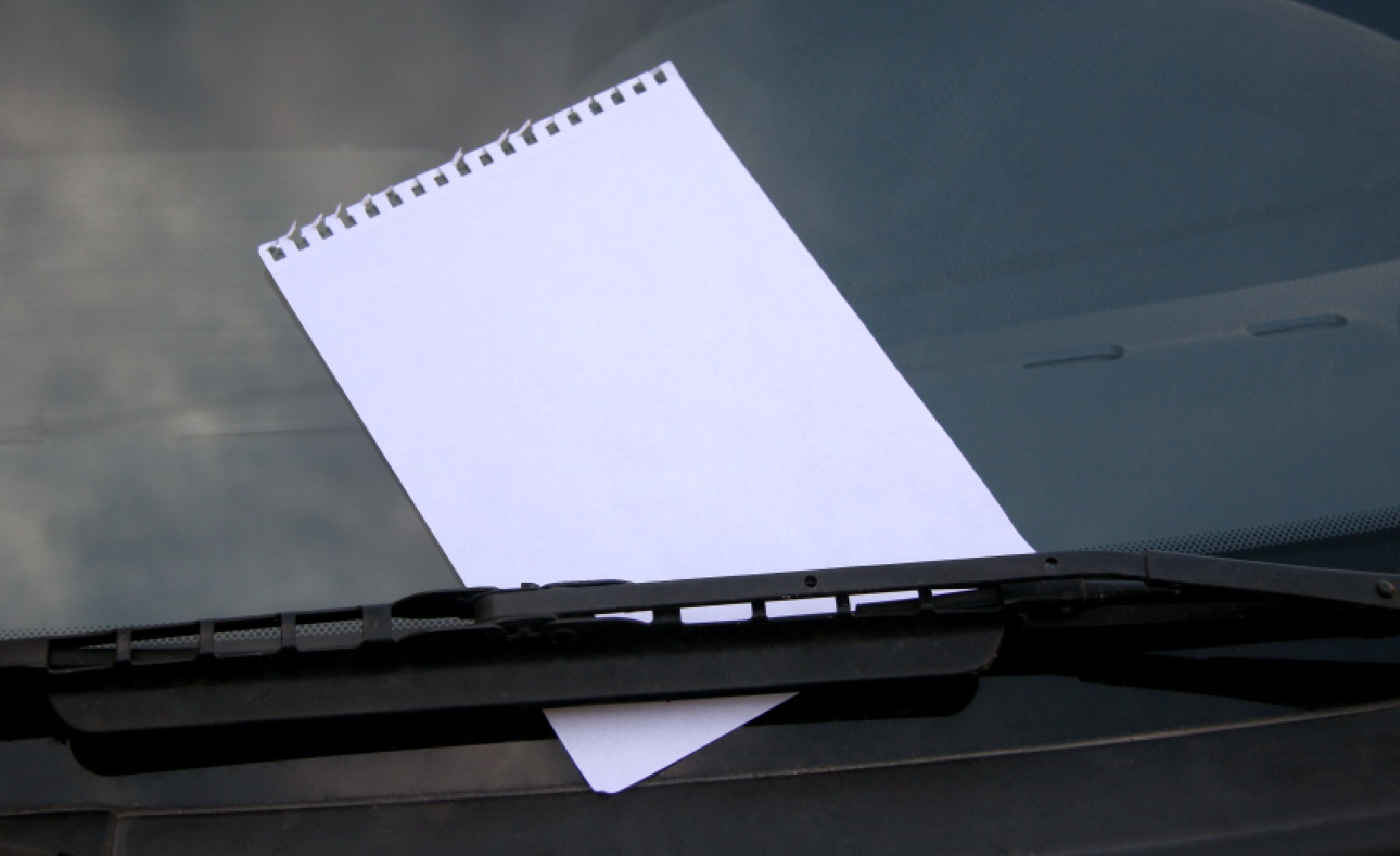 papel ventana coche