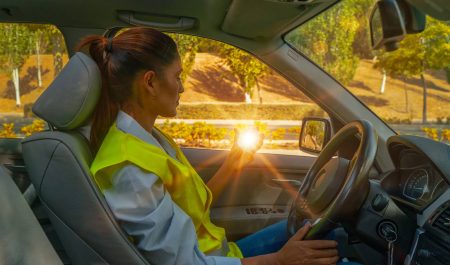 v-16 baliza quedarse coche