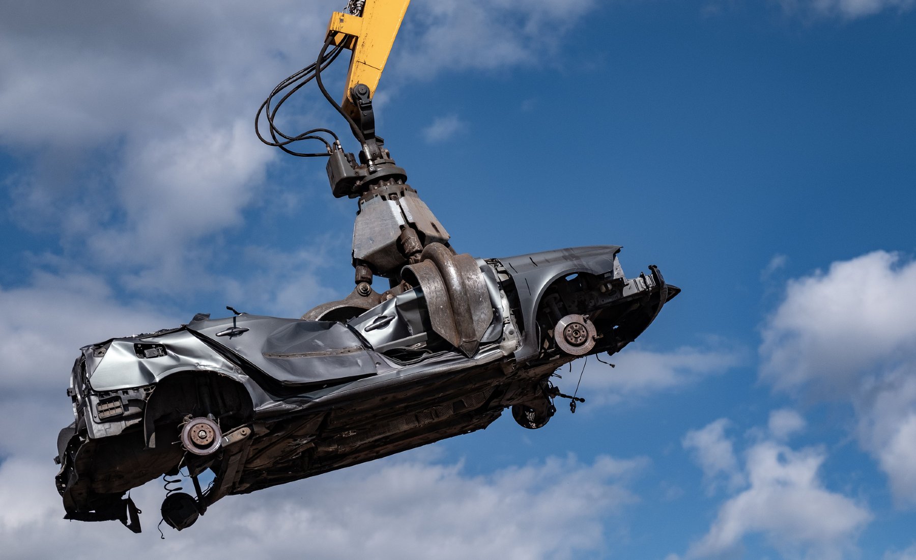 Desguace de coches desguazados