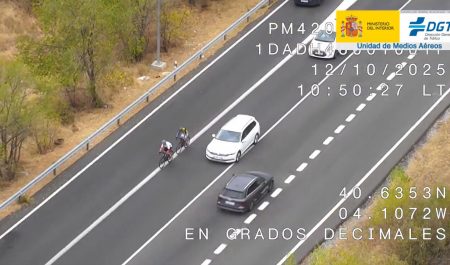 Adelantamiento ciclistas