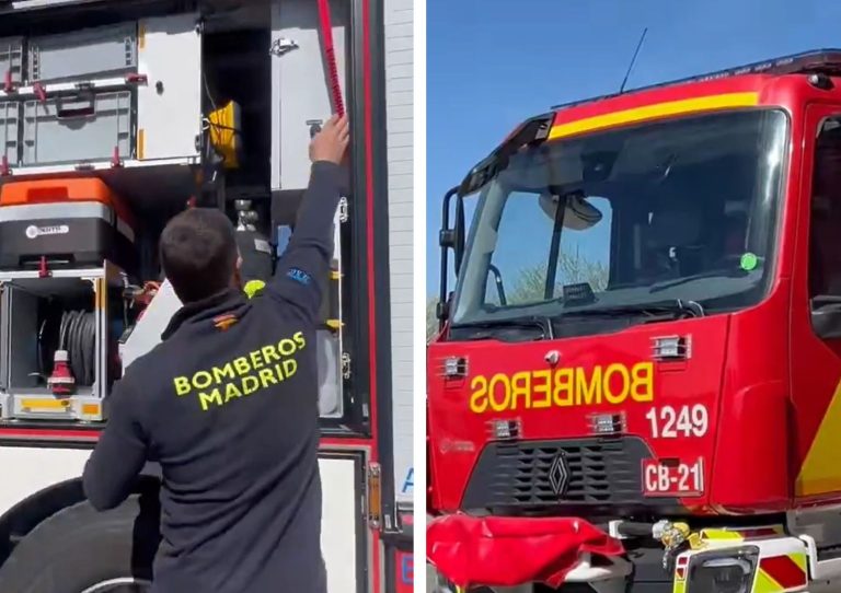 Camiones Bomberos Madrid