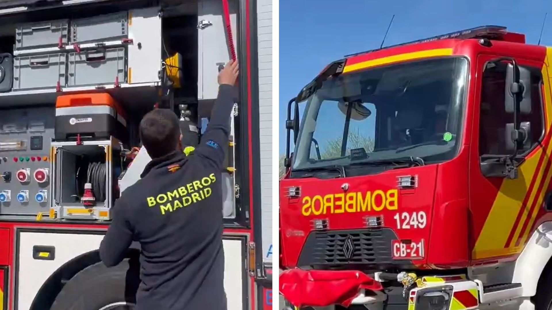 Camiones Bomberos Madrid