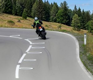 Círculos carretera Austria motoristas