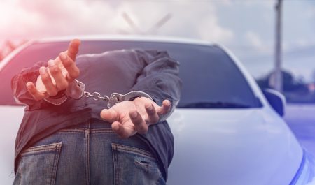 Detenido en carretera