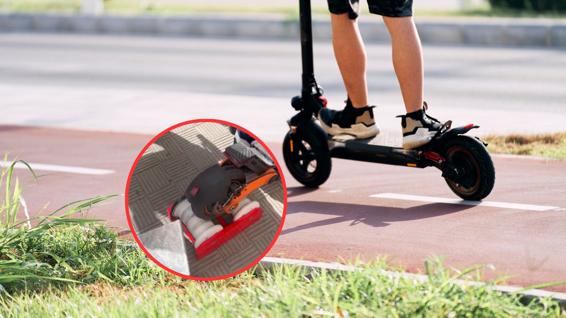 Dispositivo patinetes trucados