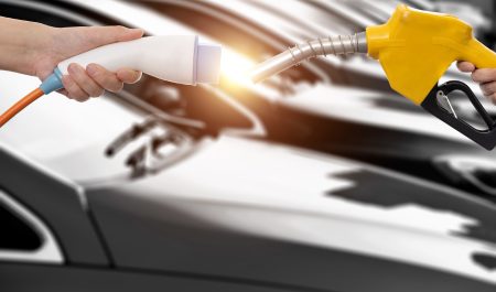 Electricidad contra gasolina