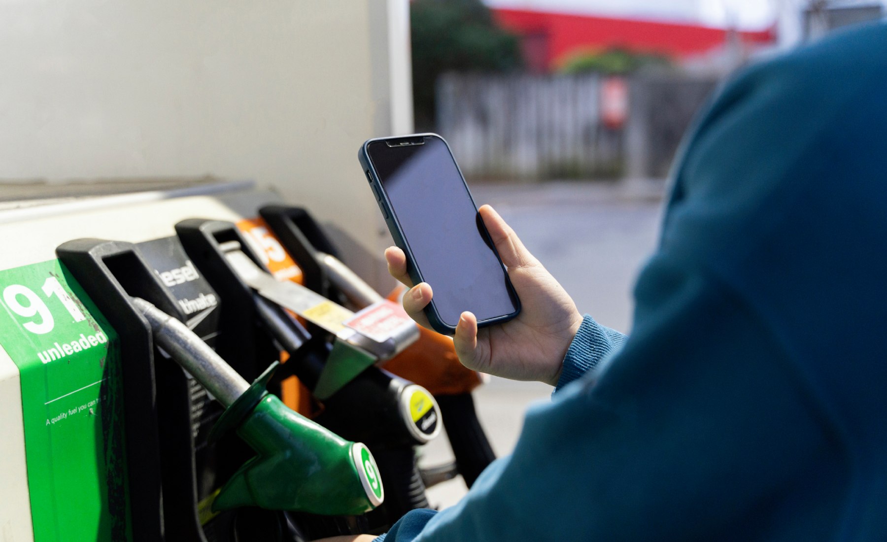 Estación de servicio Francia