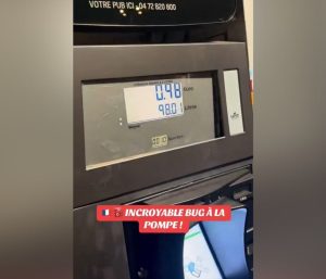 Gasolinera error Francia