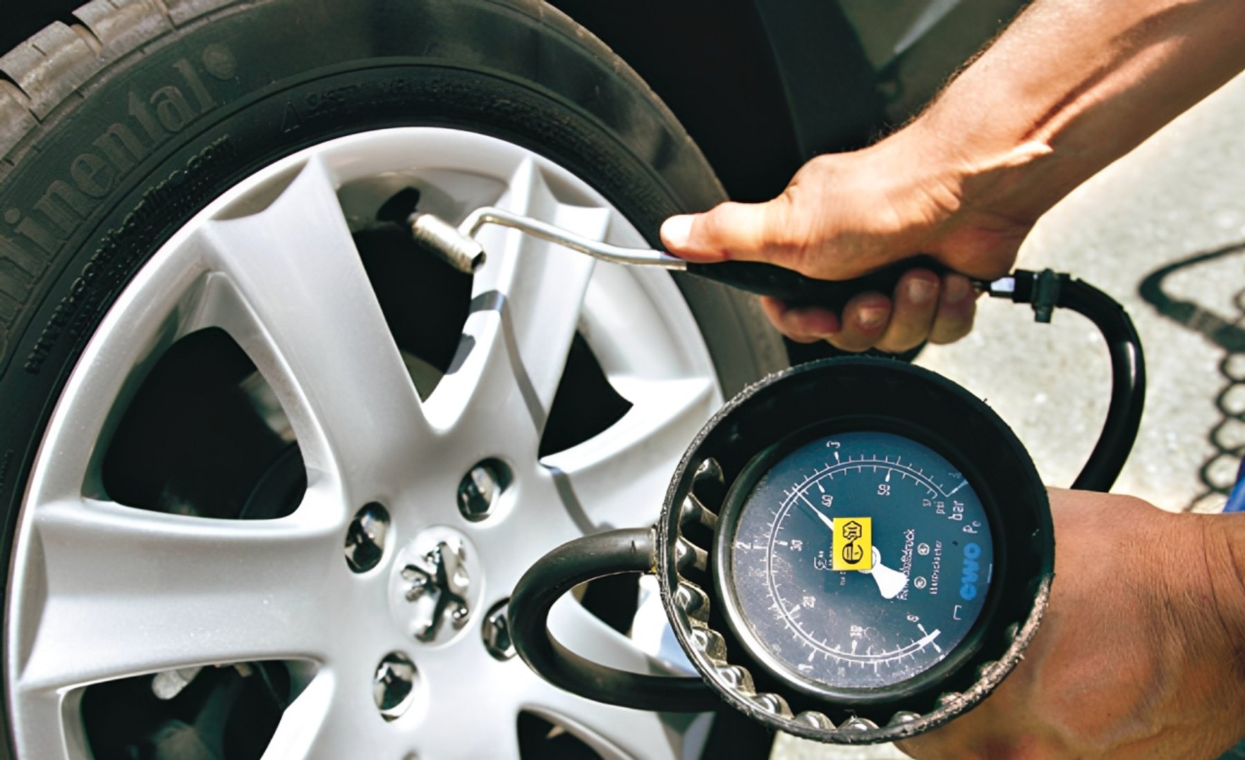 Inflado de neumáticos