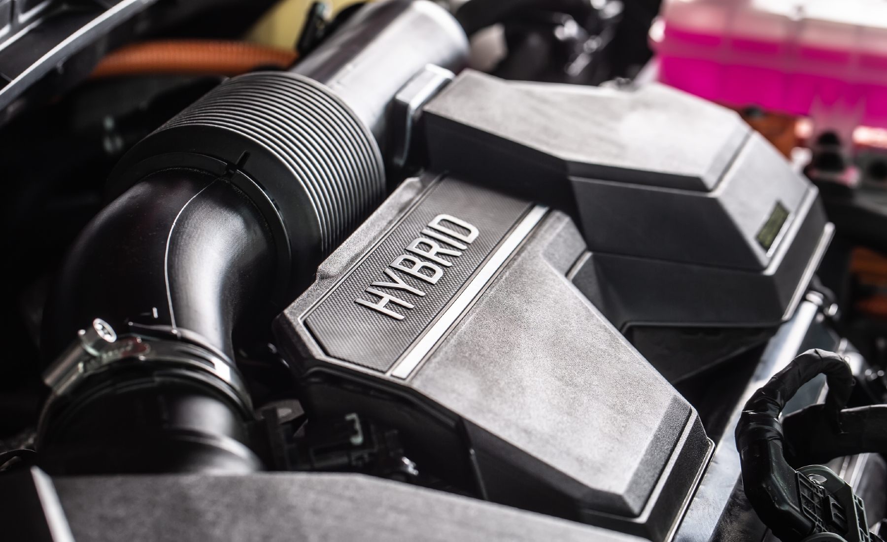 Motor coche híbrido