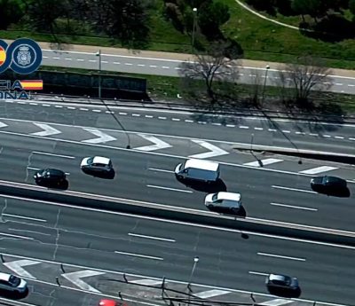 Persecución policial Madrid