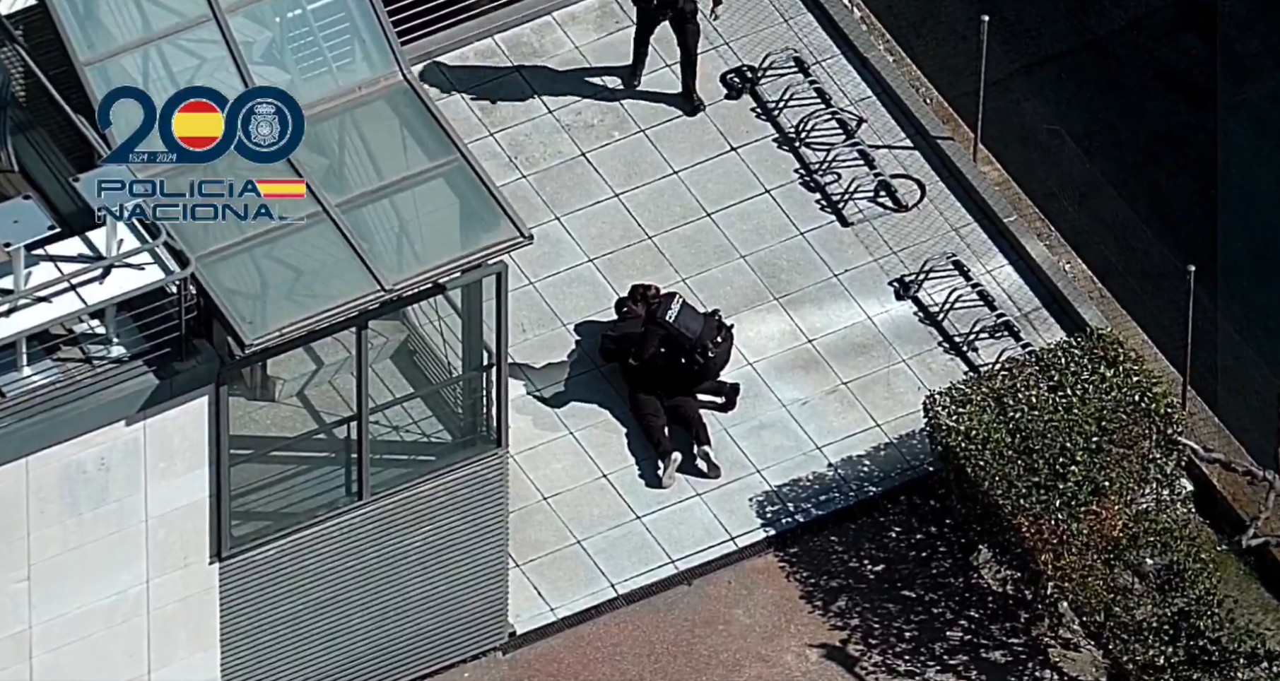 Policía Nacional detenidos furgoneta Madrid