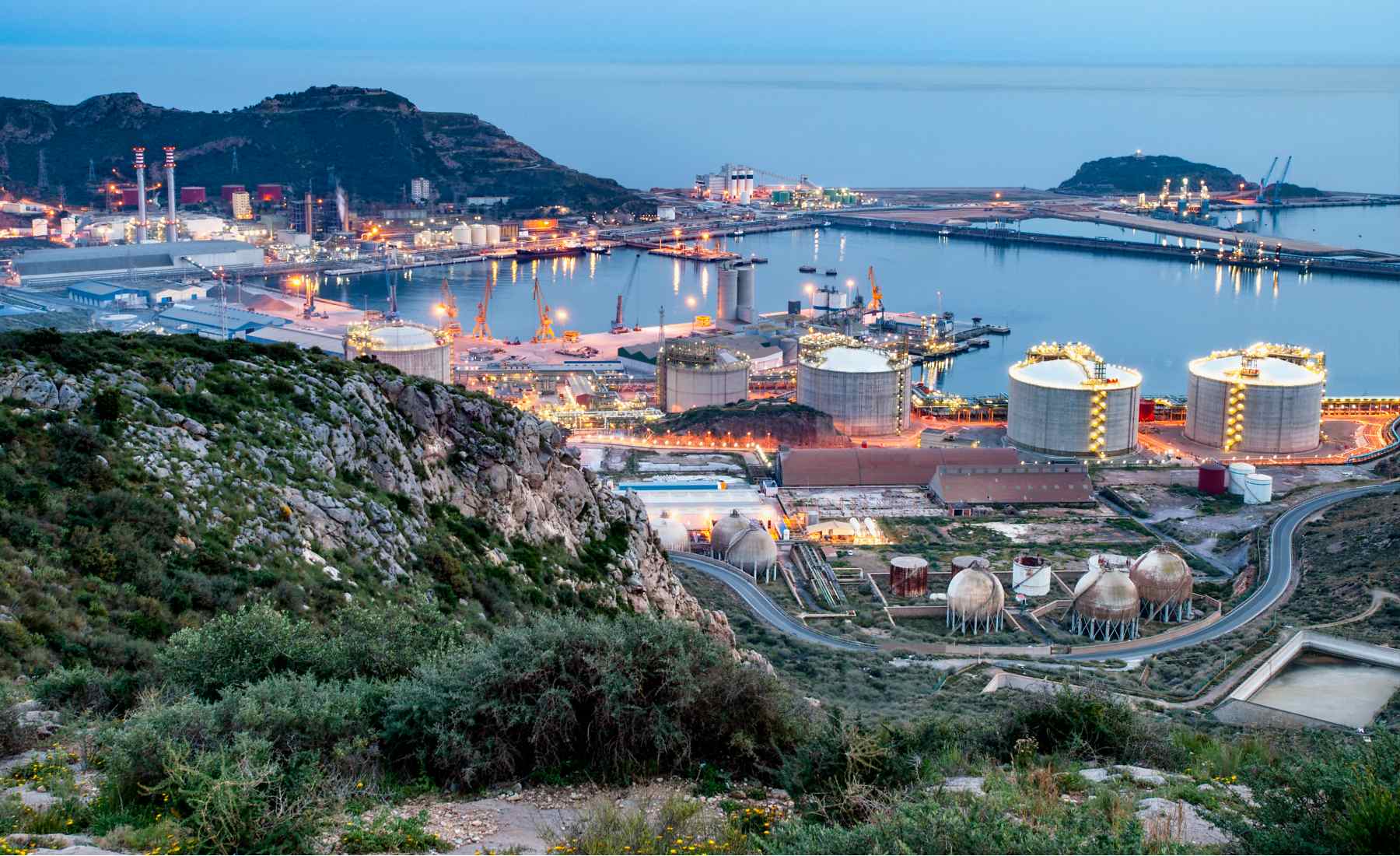 Refinería de Escombreras (Cartagena)