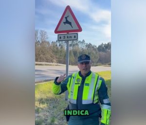 Señal animales silvestres