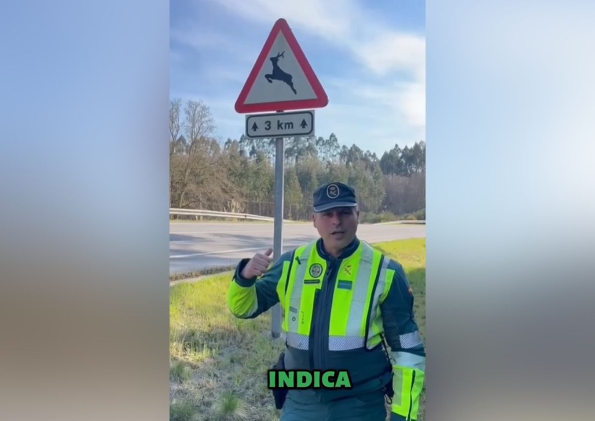 Señal animales silvestres