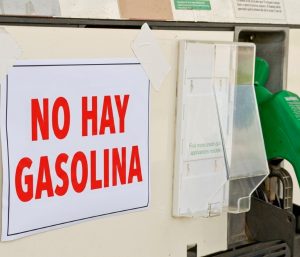Surtidor 'No hay gasolina'