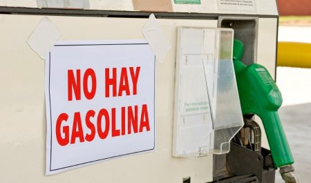 Surtidor 'No hay gasolina'