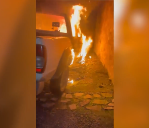 Vehículos incendiados Cádiz