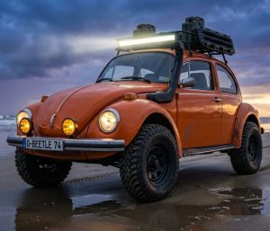 Volkswagen Escarabajo (1974) generado por IA