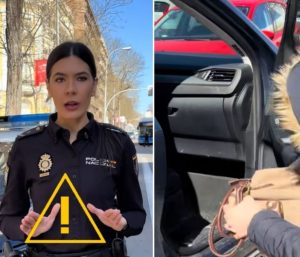 advertencia policía nacional robo coche