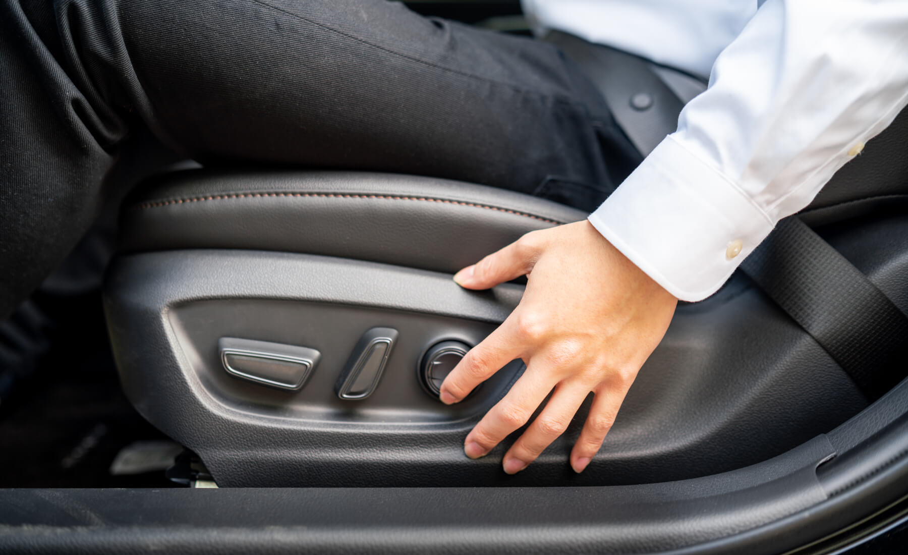 ajustar el asiento del conductor