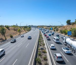 atasco carretera semana santa