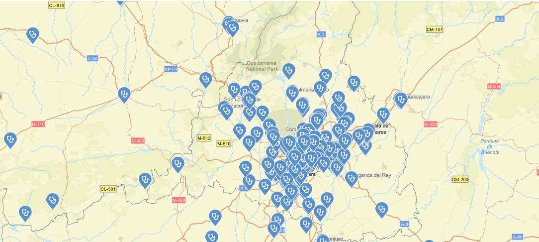 centros de reconocimiento dgt