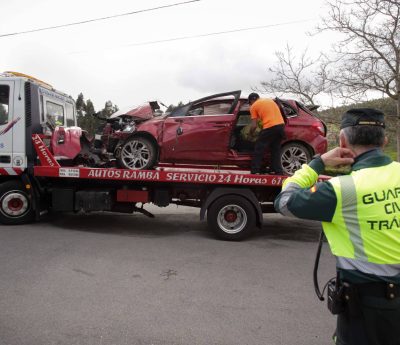 coche accidente tráfico
