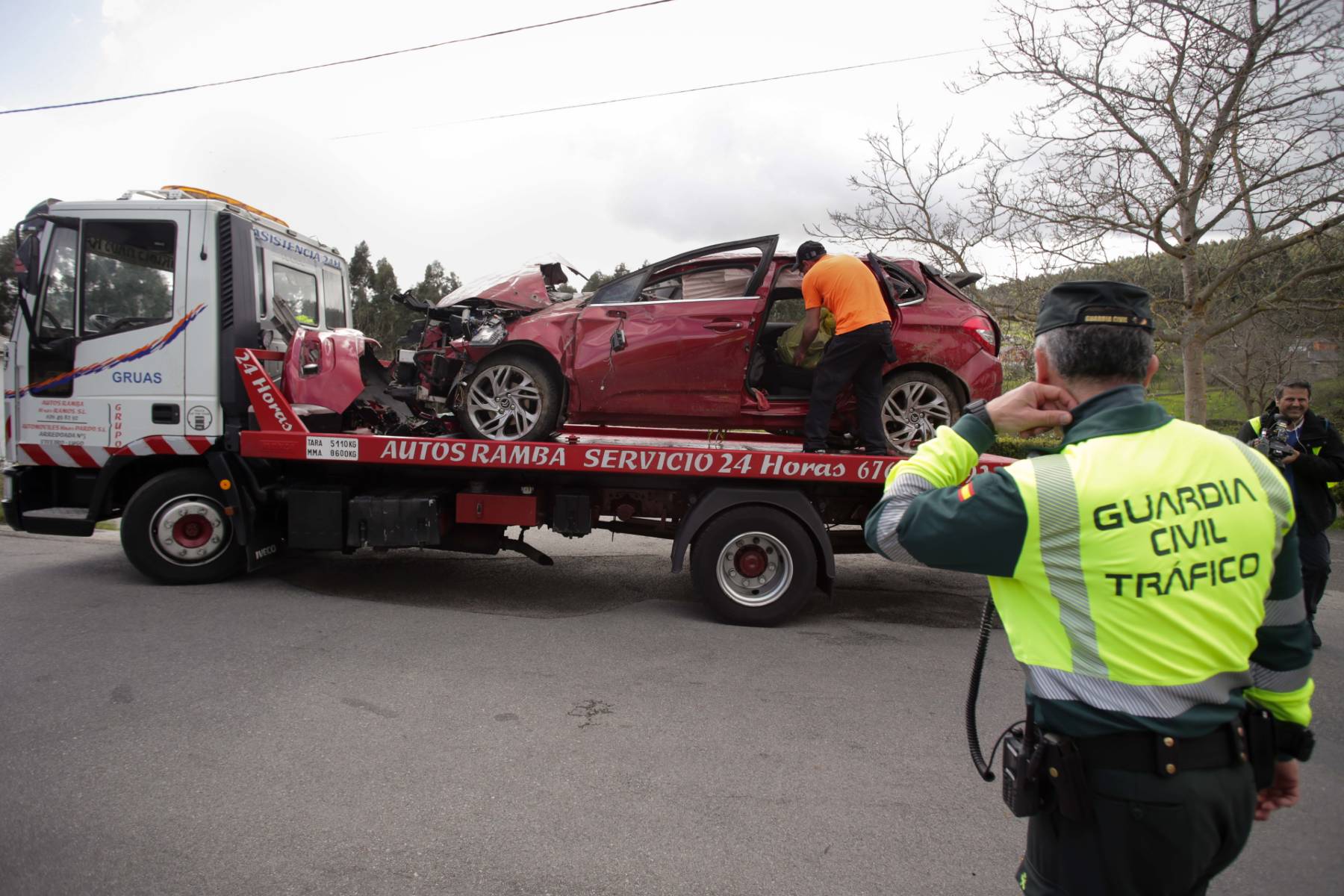 coche accidente tráfico