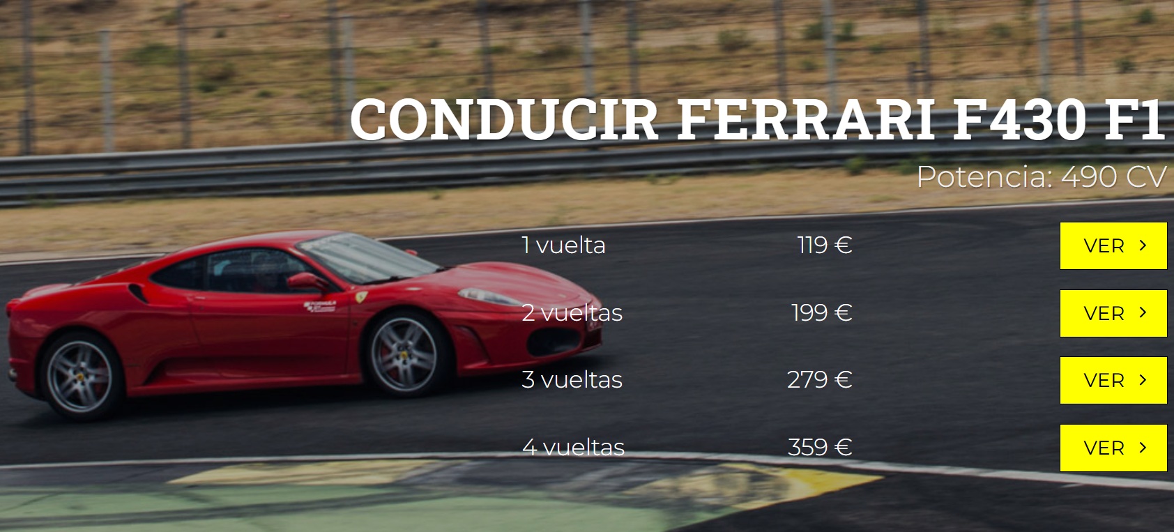 conducir ferrari jarama