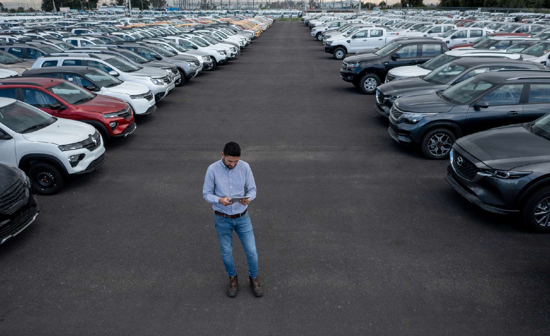 depósito de coches