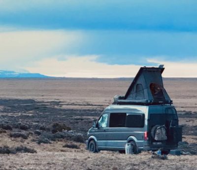 familia autocaravana atrapados argentina