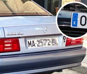 matrícula coche málaga