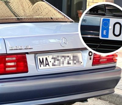 matrícula coche málaga