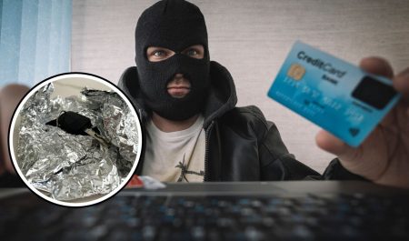 papel aluminio coche robo