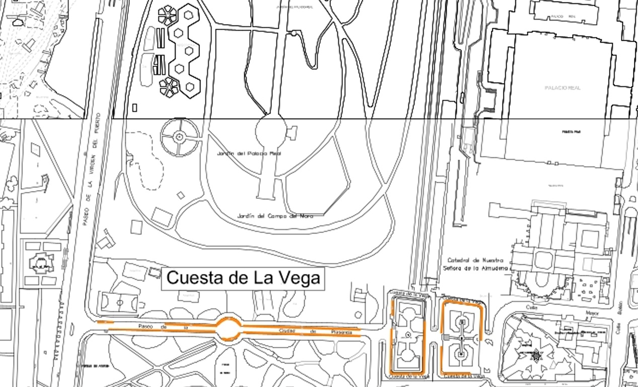 mapa de la vega madrid
