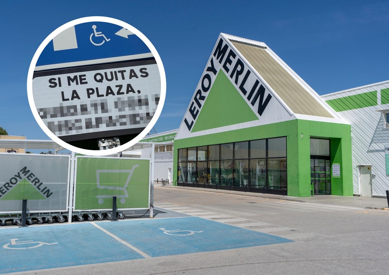plaza aparcamiento discapacidad leroy merlin
