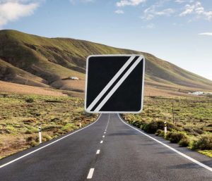 señal fin prohibición