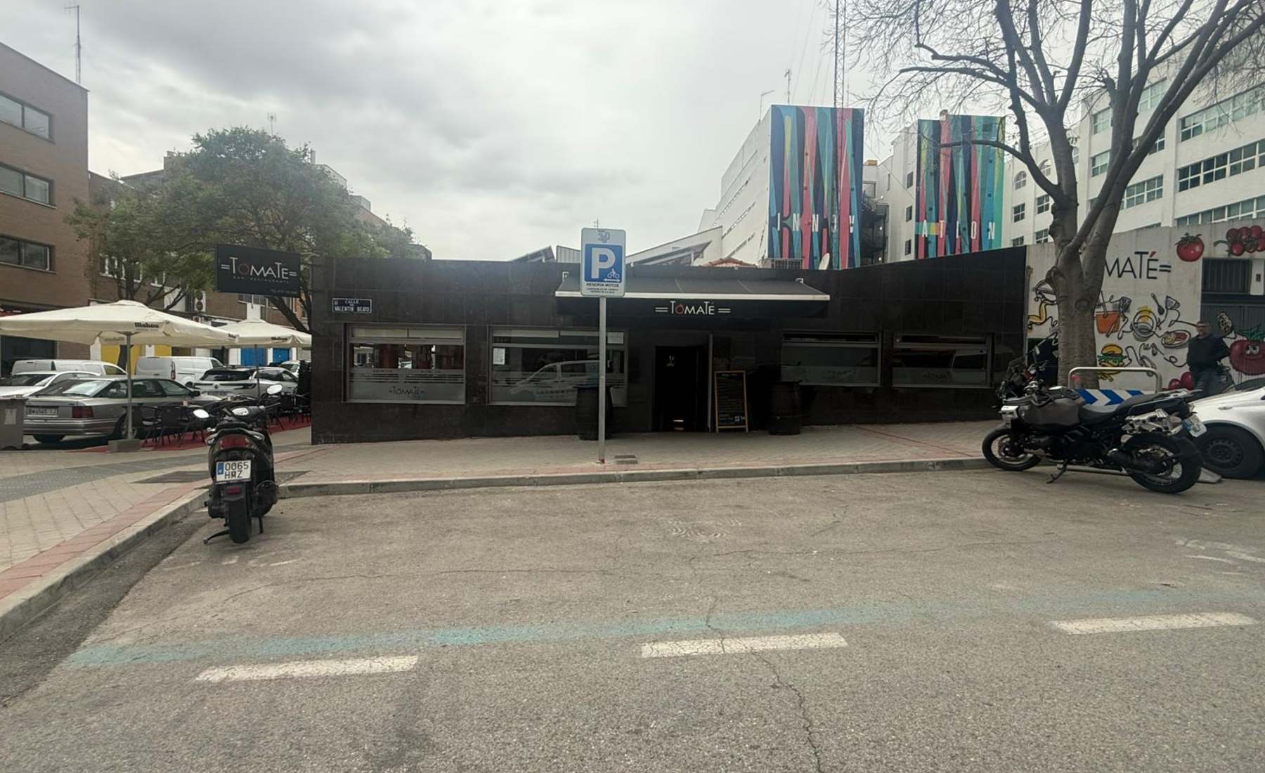 Aparcamiento exclusivo motos Madrid