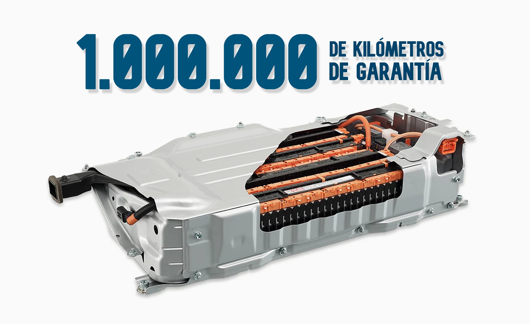 Batería 1.000.000 de kilómetros de garantía