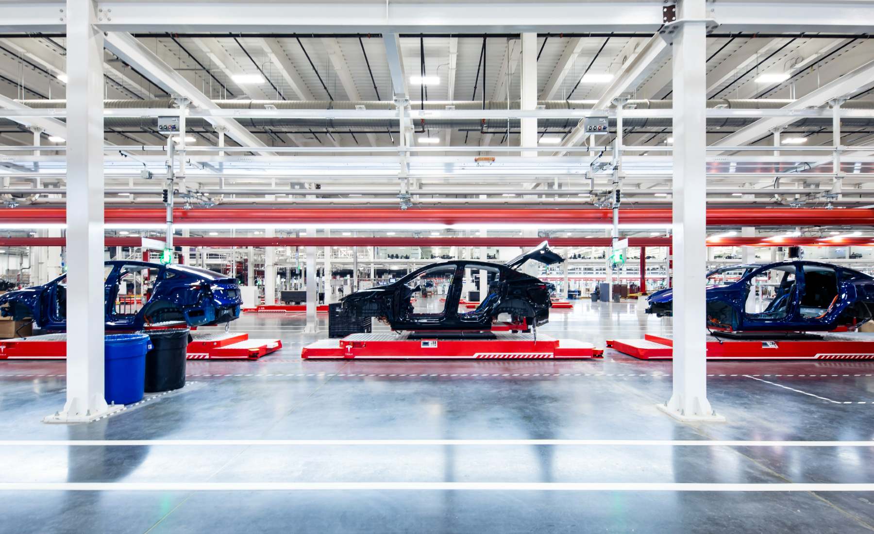 Cadena montaje Tesla