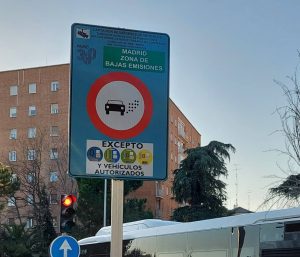 Cartel ZBE Madrid