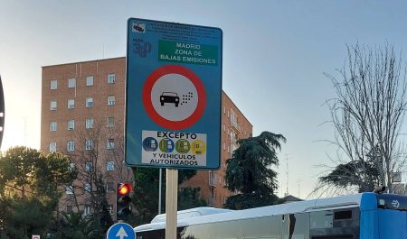 Cartel ZBE Madrid