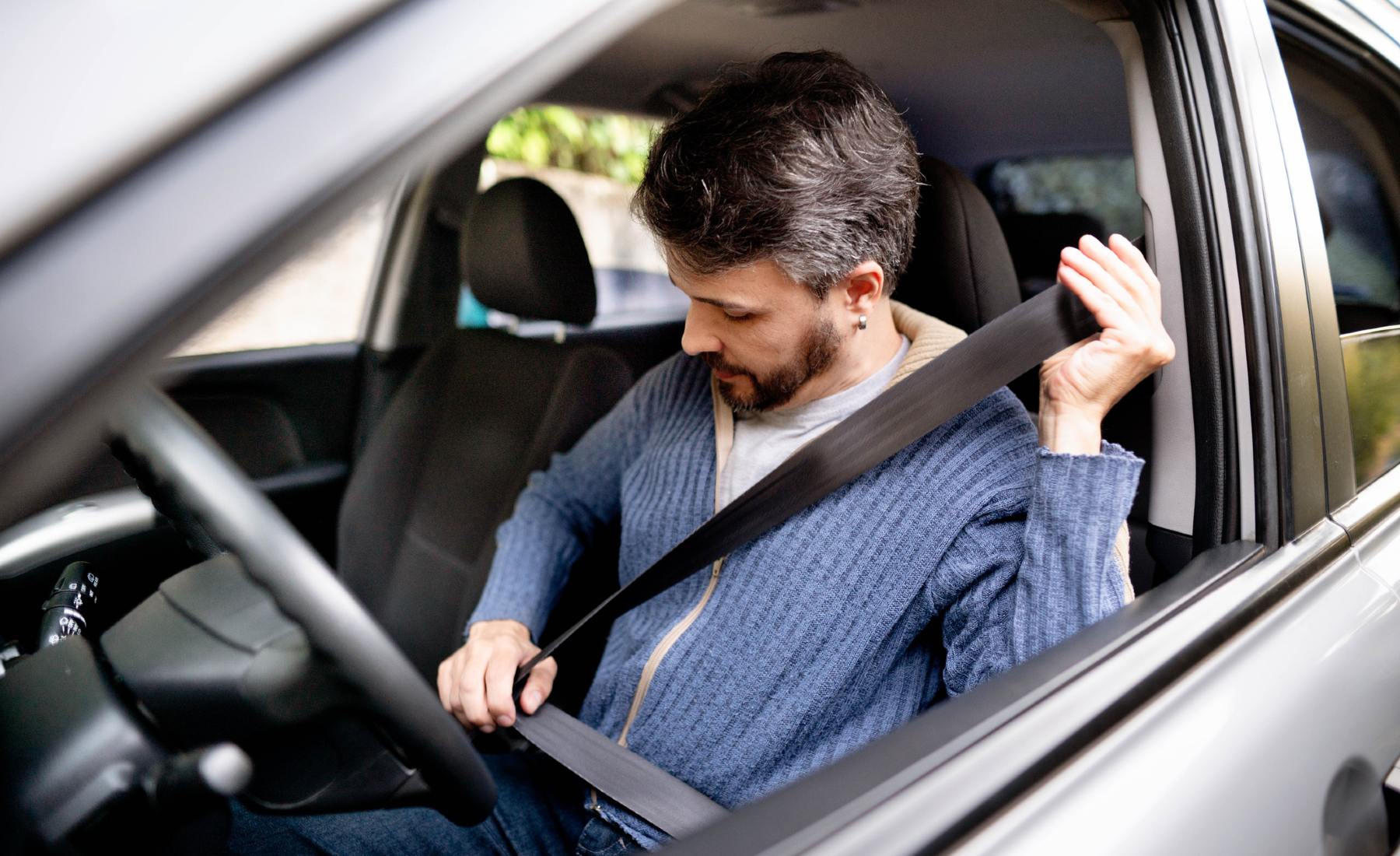 Cinturón seguridad conductor