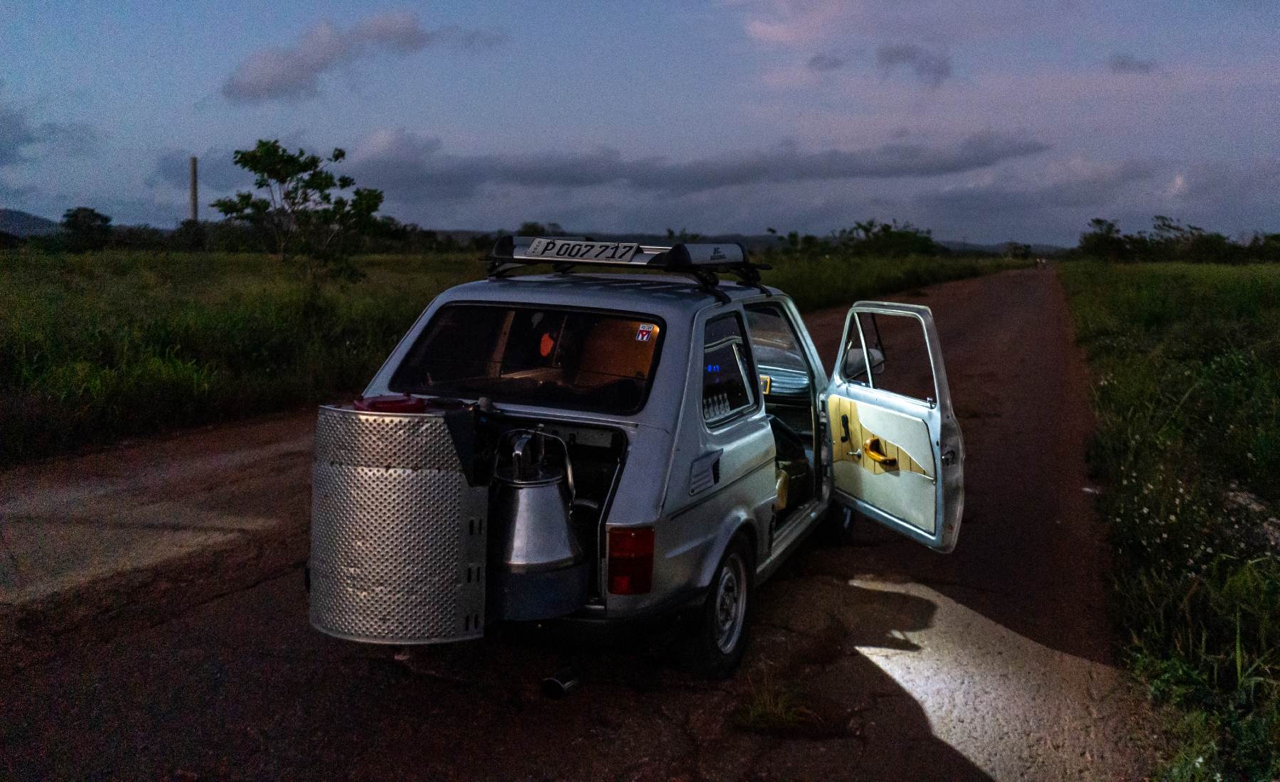 Coche carbón Cuba