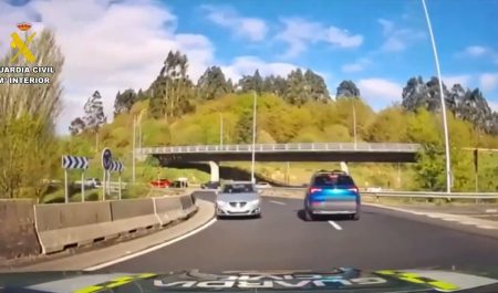 Coche sentido contrario santiago