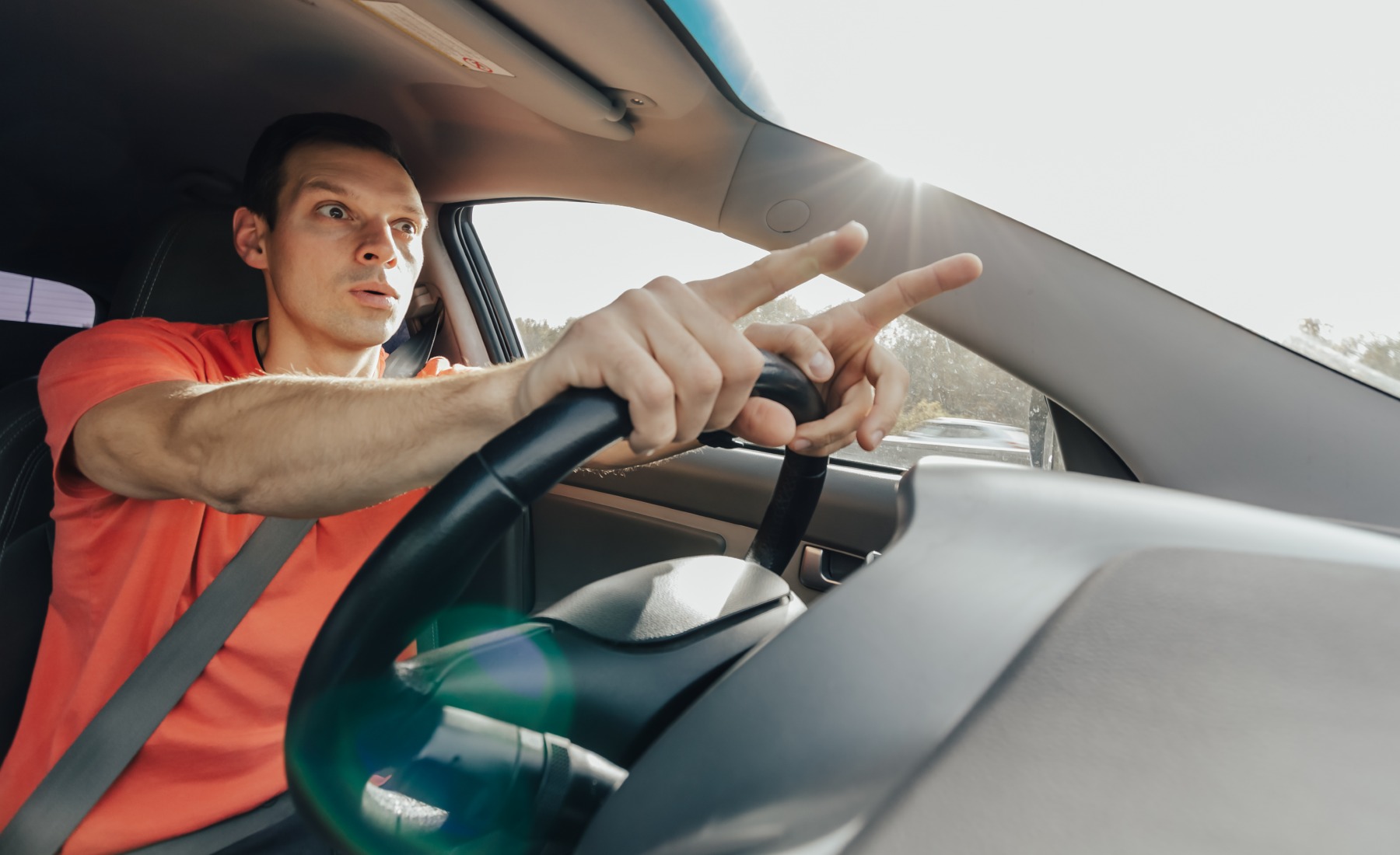 Conductor confundido